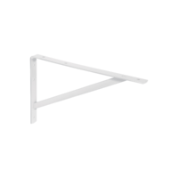 Ménsula de acero reforzada blanca 10 x 16", Fiero, 44671