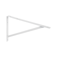 Ménsula de acero reforzada blanca 13 x 20", Fiero, (Cod 44672)