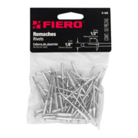 Bolsa con 50 remaches pop, 1/8" x 1/2", 50 pz (Cód: 44523)