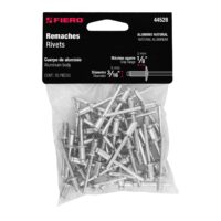 Bolsa con 50 remaches pop, 3/16" x 1/8", 50 pz (Cód: 44528)