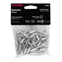 Bolsa con 50 remaches pop, 3/16" x 1/4", 50 pz (Cód: 44529)