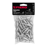 Bolsa con 50 remaches pop, 1/4" x 1/4", 50 pz (Cód: 44532)