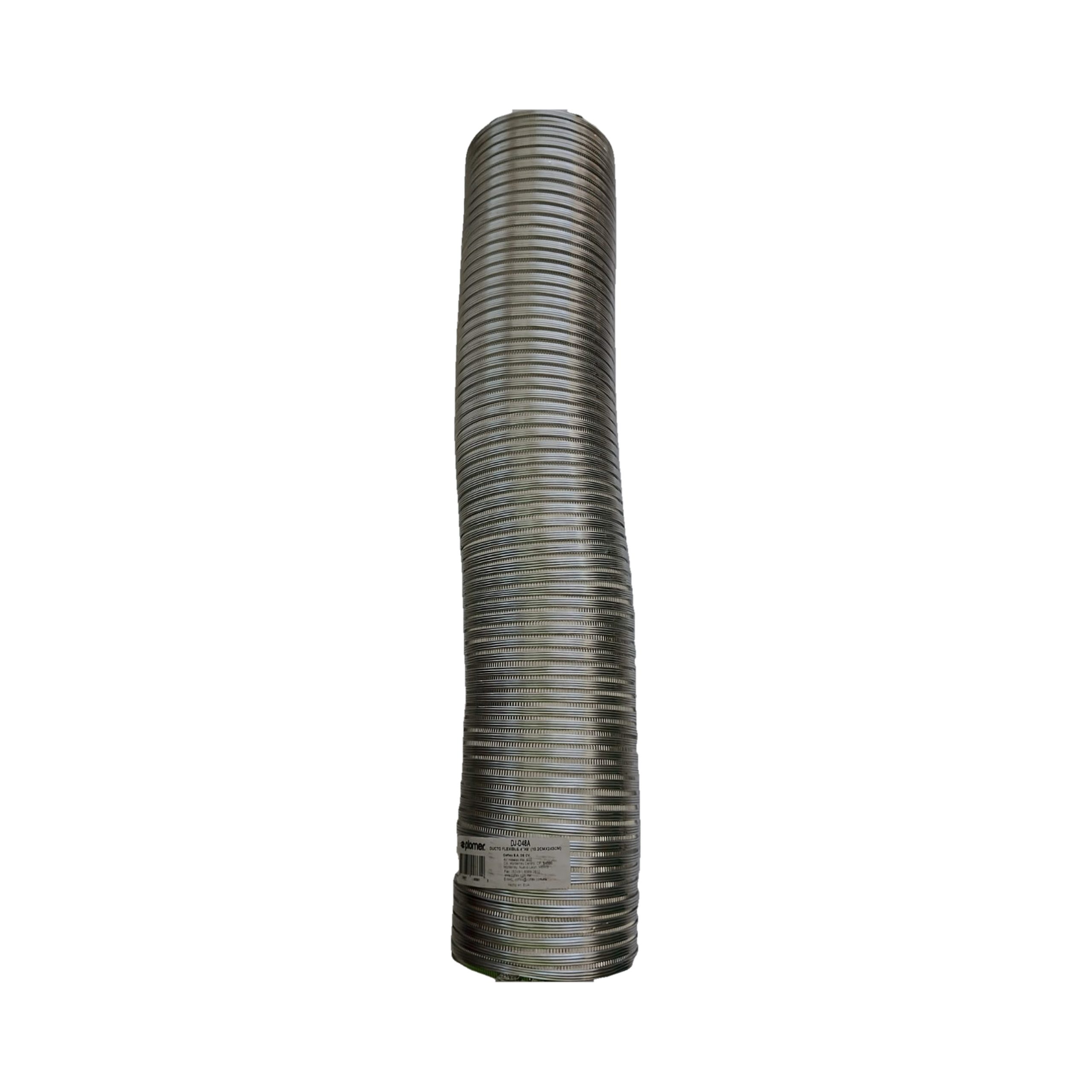 Ducto Flexible aluminio 4" x 8ft Coflex (para secadora)