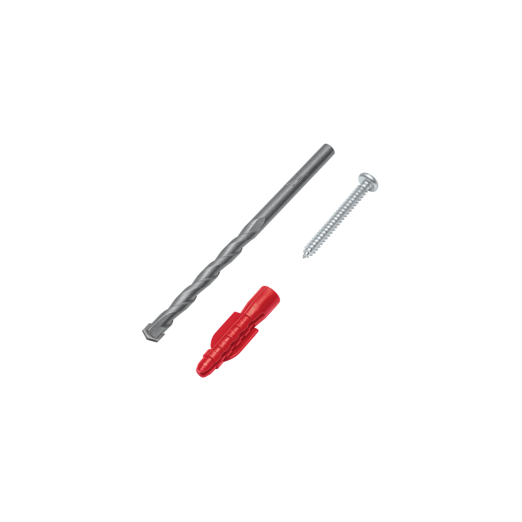 Kit de 20 taquetes 1/4" con pijas #8 y 1 broca 1/4", FIERO (Código: 40159)