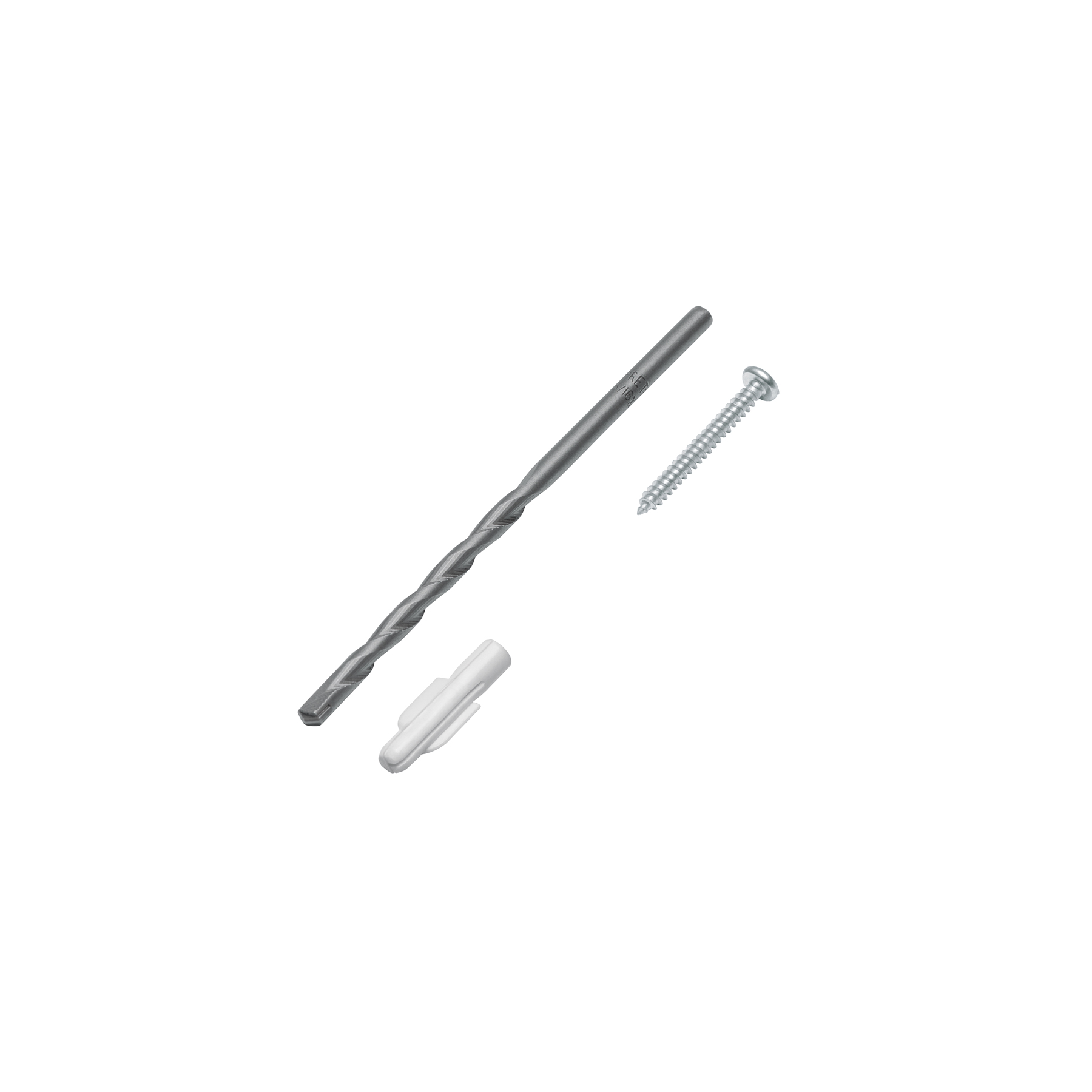 Kit de 20 taquetes 3/16" con pijas #6 y 1 broca 3/16", FIERO (Código: 40158)
