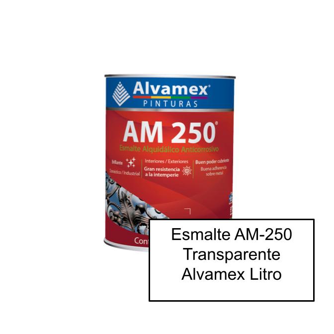 Esmalte AM-250 Transparente Alvamex Litro