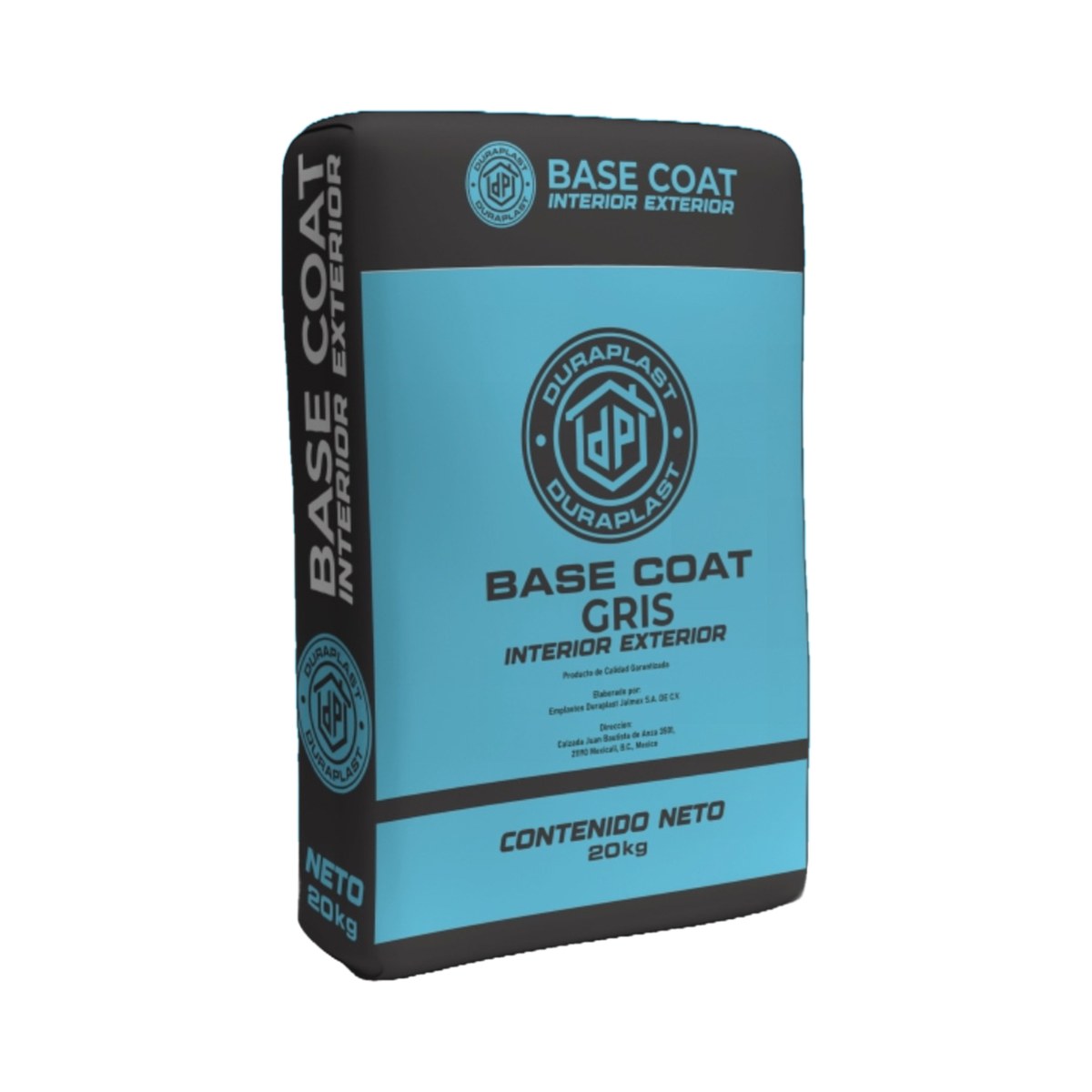 Cemento Bond Gris 20 kg Duraplast - Base Coat Interior/Exterior